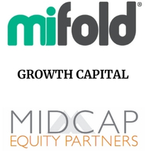 Announcement graphic for MidCap Equity Partners acquisition of MiFold