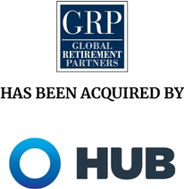Announcement graphic for Hub International acquisition of GRP