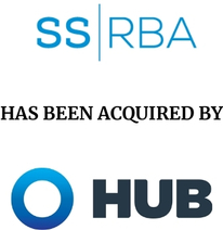 Announcement graphic for HUB International acquisition of StoneStreet Renaissance