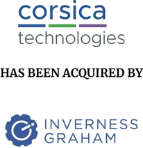 Announcement graphic for Inverness Graham acquisition of Corsica Technologies