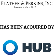 Announcement graphic for HUB acquisition of Flather & Perkins