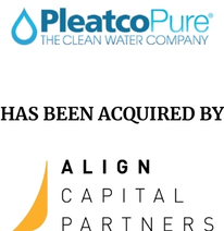Announcement graphic for Align Capital acquisition of Pleatco