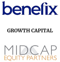 Announcement graphic for MidCap Equity Partners acquisition of Benefix
