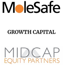 Announcement graphic for MidCap Equity Partners acquisition of MoleSafe