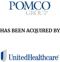 Announcement graphic for United Healthcare acquisition of POMCO