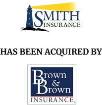 Announcement graphic for Brown & Brown Insurance acquisition of Smith Insurance