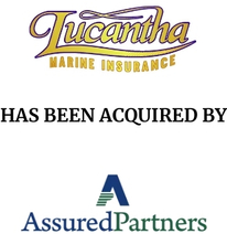 Announcement graphic for AssuredPartners acquisition of Lucantha (ISR Yacht)