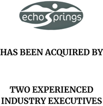 Announcement graphic for Two Experienced Industry Executives acquisition of Echo Springs Transition Study Center