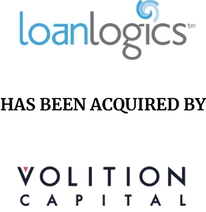 Announcement graphic for Volition Capital acquisition of Loan Logics