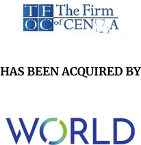 Announcement graphic for World Insurance Associates acquisition of The Firm of Cenla