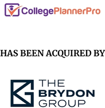 Announcement graphic for The Brydon Group acquisition of CollegePlannerPro