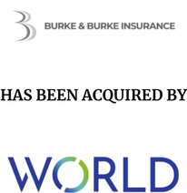 Announcement graphic for World Insurance acquisition of Burke & Burke Insurance Marketing Inc.